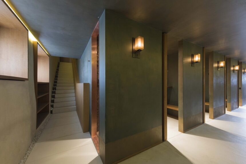 piscine angle