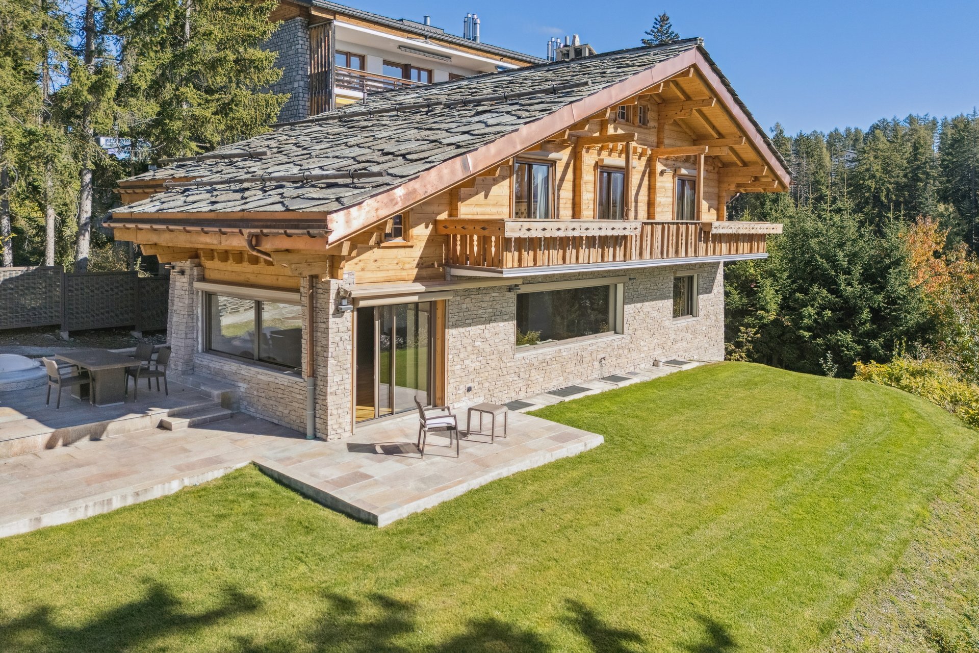 Chalet d’exception à Crans-Montana